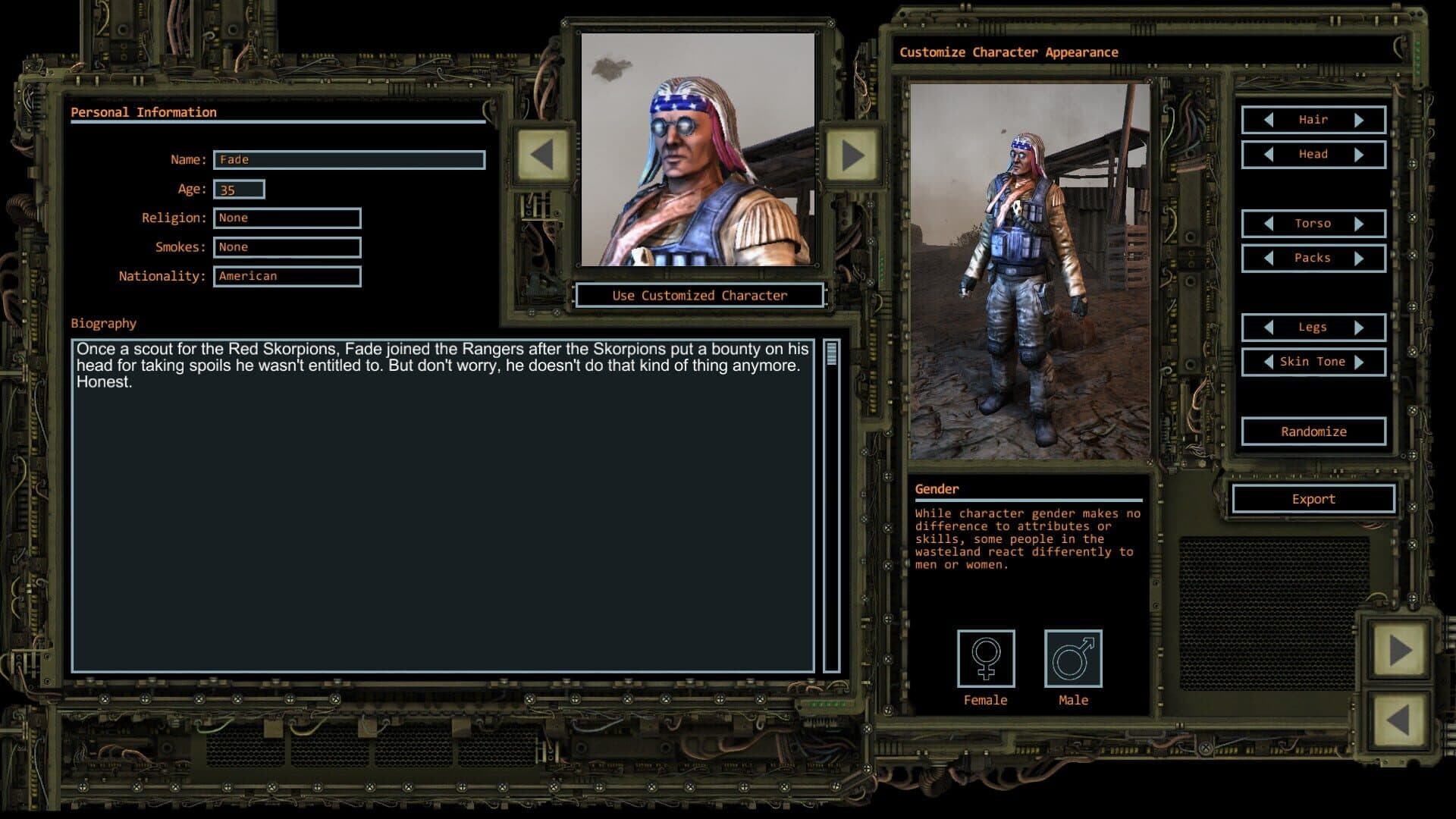 اسکرین‌شات Wasteland 2 - 2
