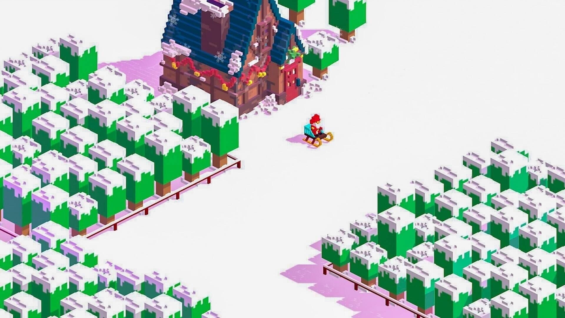 اسکرین‌شات Retro Santa Run - 4