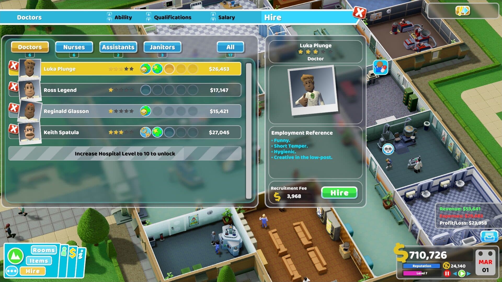 Two Point Hospital screenshot 5