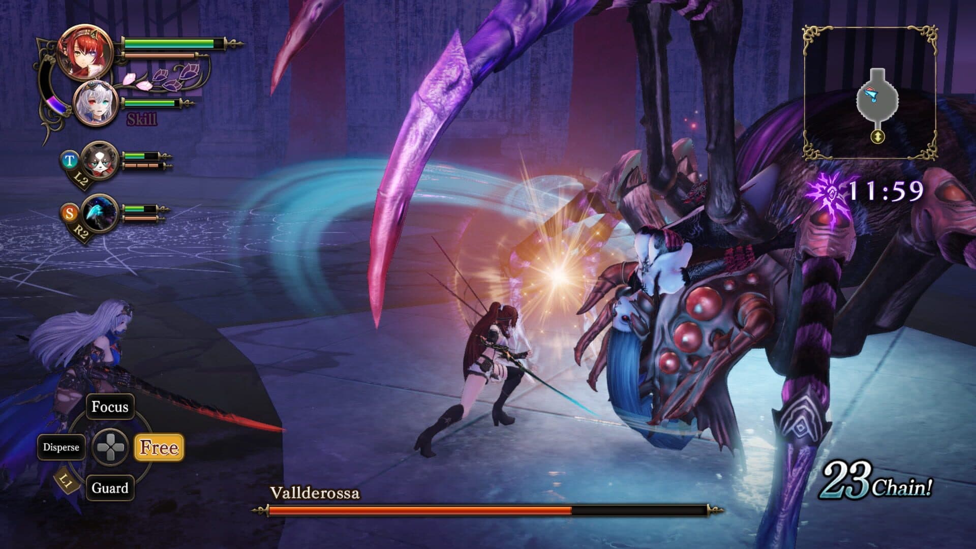 Nights of Azure 2: Bride of the New Moon screenshot 8