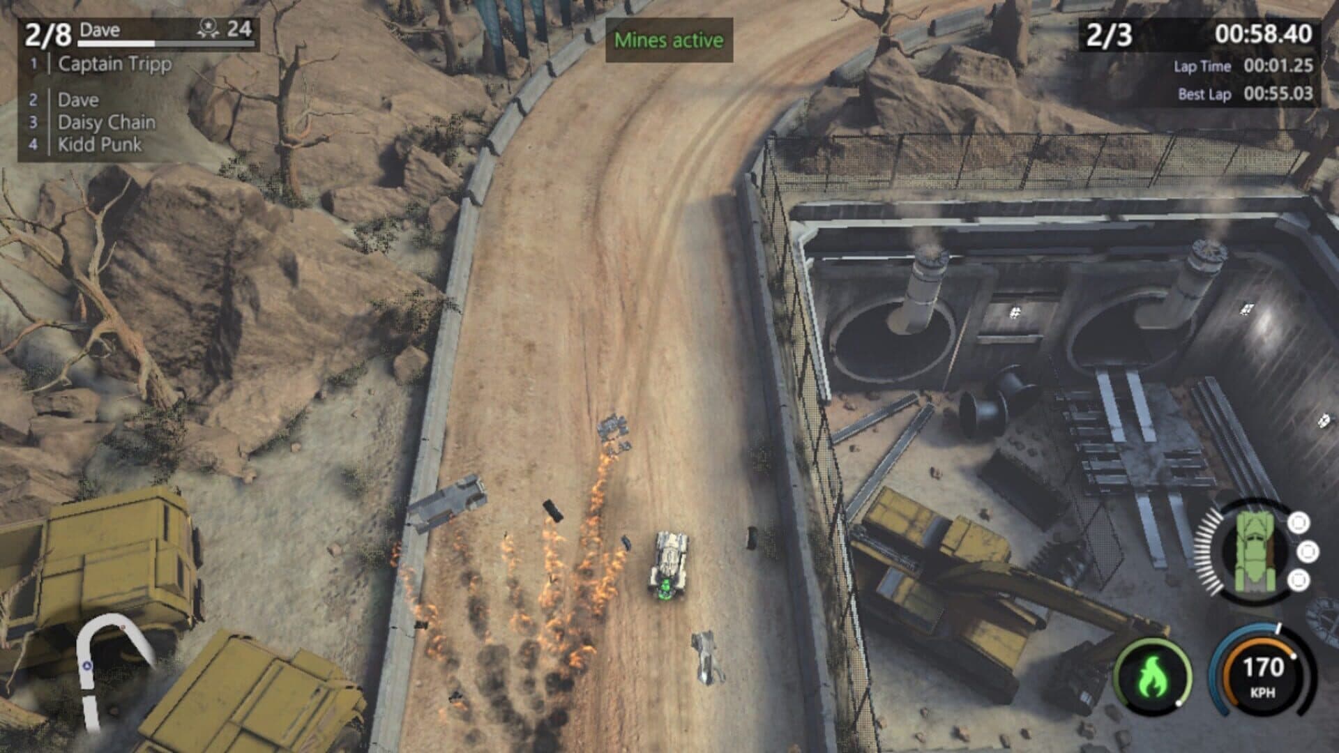 اسکرین‌شات Mantis Burn Racing - 5