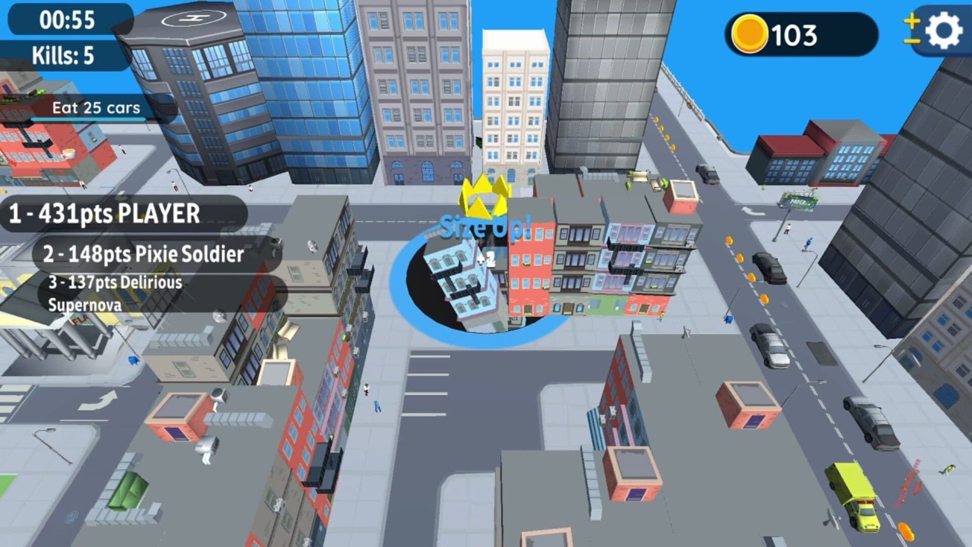 Hole io screenshot 4