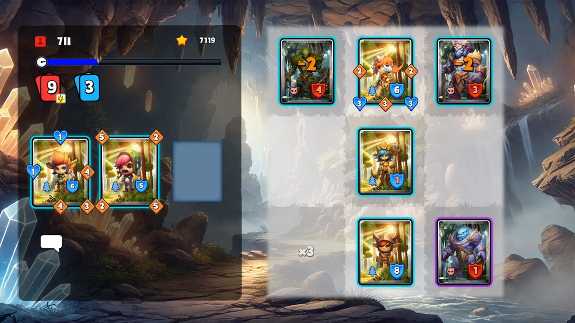 اسکرین‌شات Tiny Titans: Card Rumble - 5