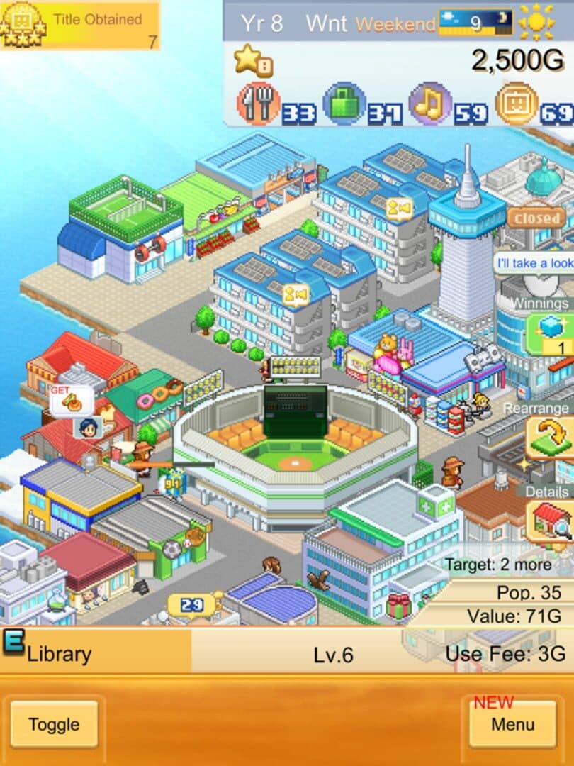 اسکرین‌شات Dream Town Island - 1