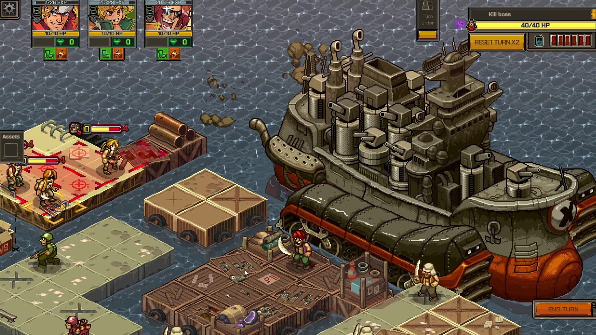 Metal Slug Tactics screenshot 1