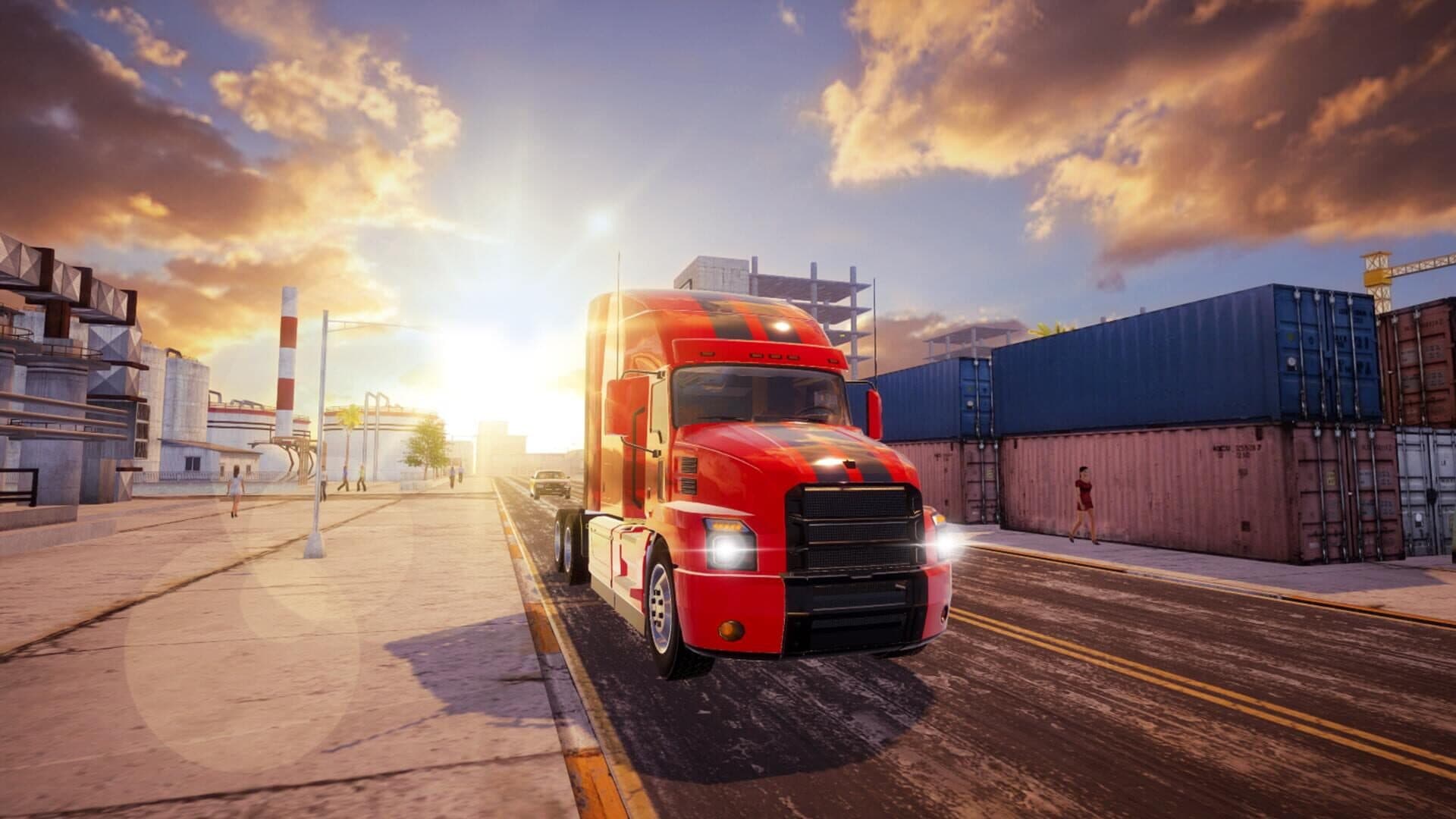 اسکرین‌شات Truck Simulator Cargo Driver 2024: USA - 1