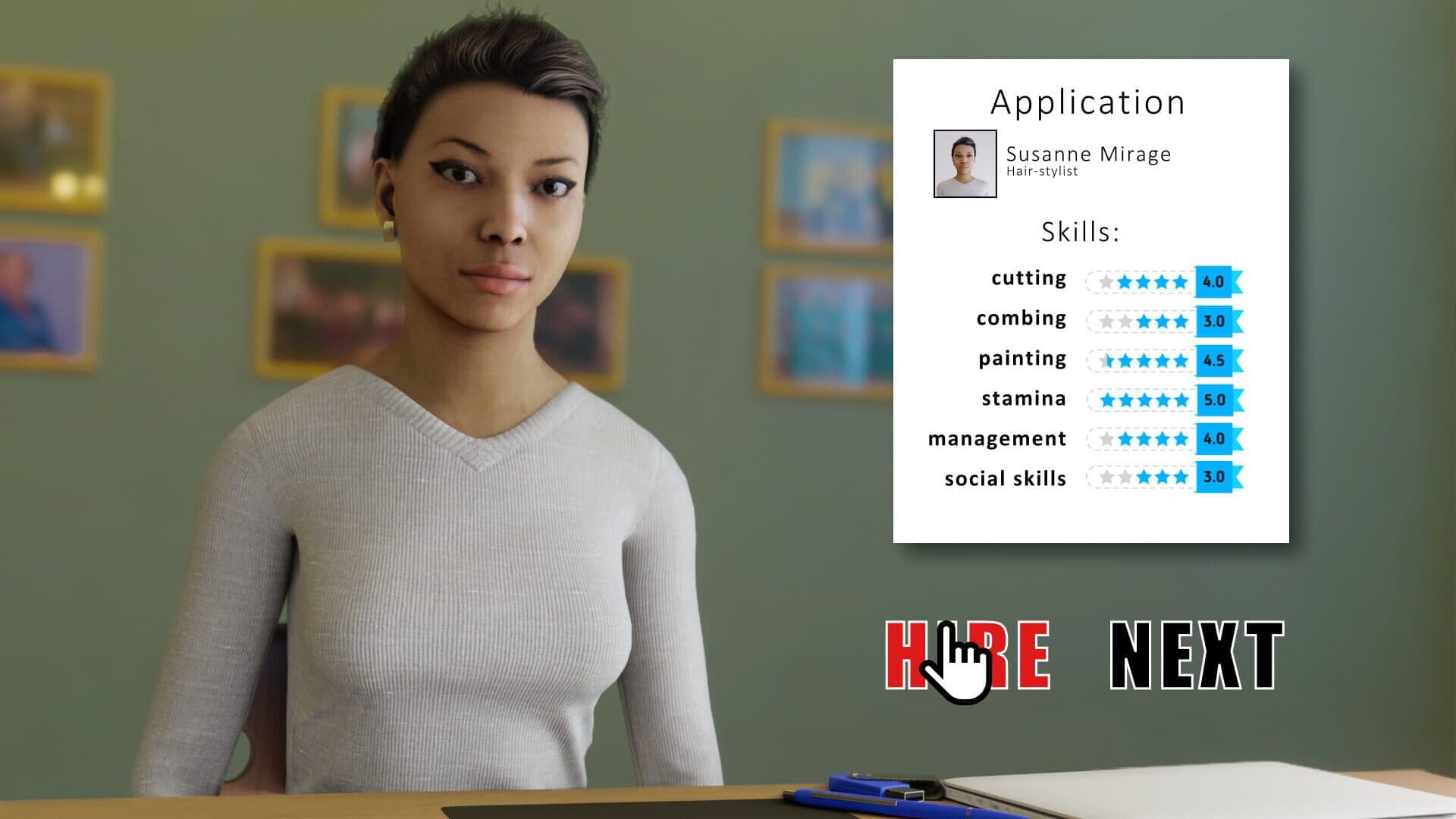 Hairdresser Simulator screenshot 4