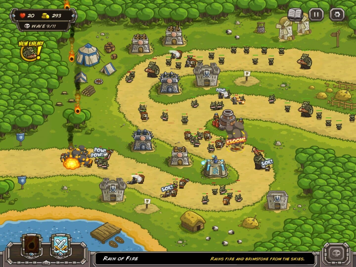 اسکرین‌شات Kingdom Rush - 1