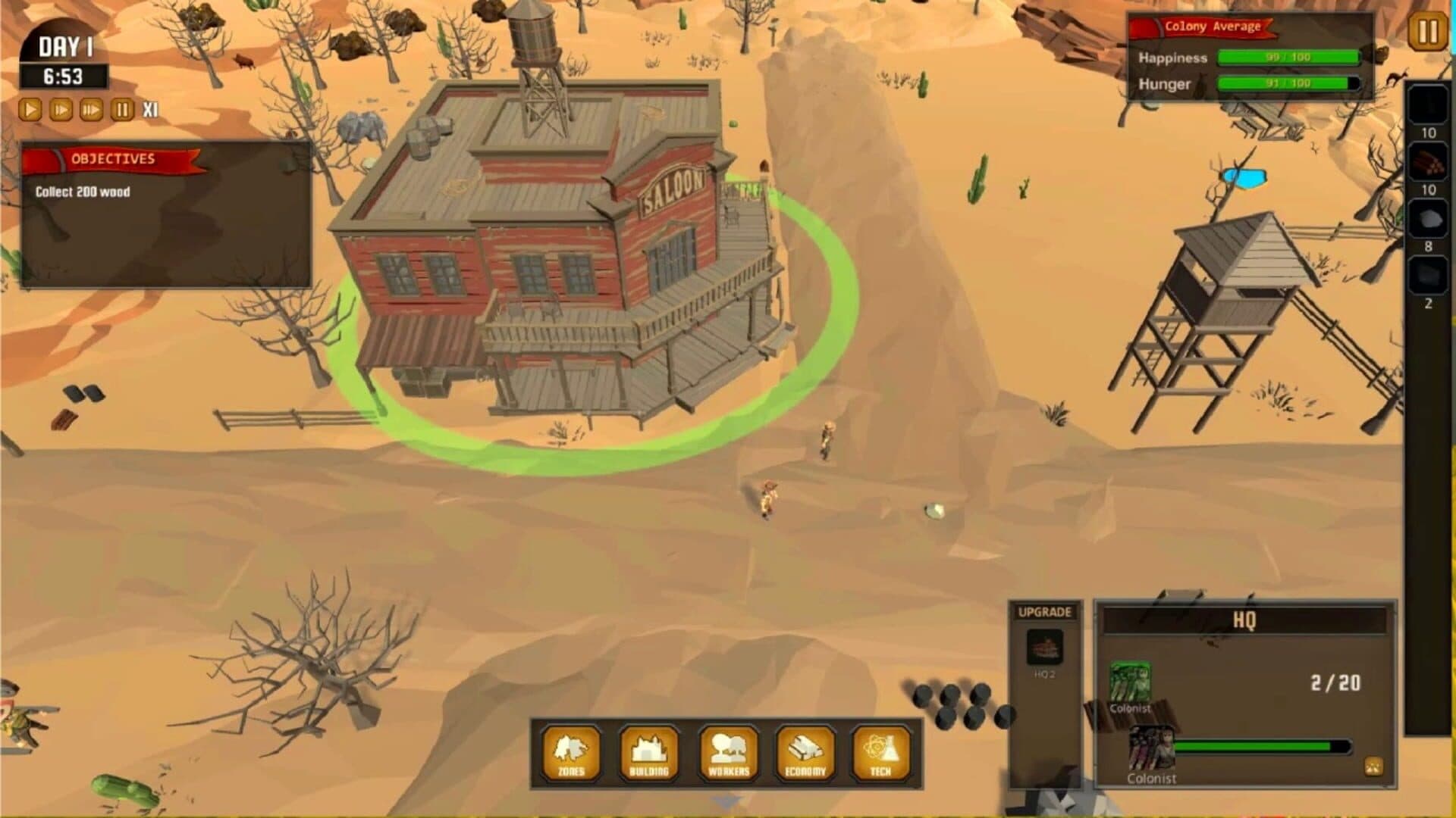 اسکرین‌شات Wild West Tycoon Empire - 2
