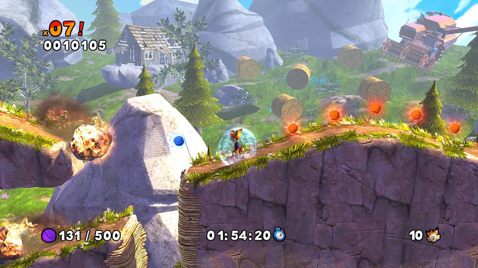 Bubsy: The Woolies Strike Back screenshot 0