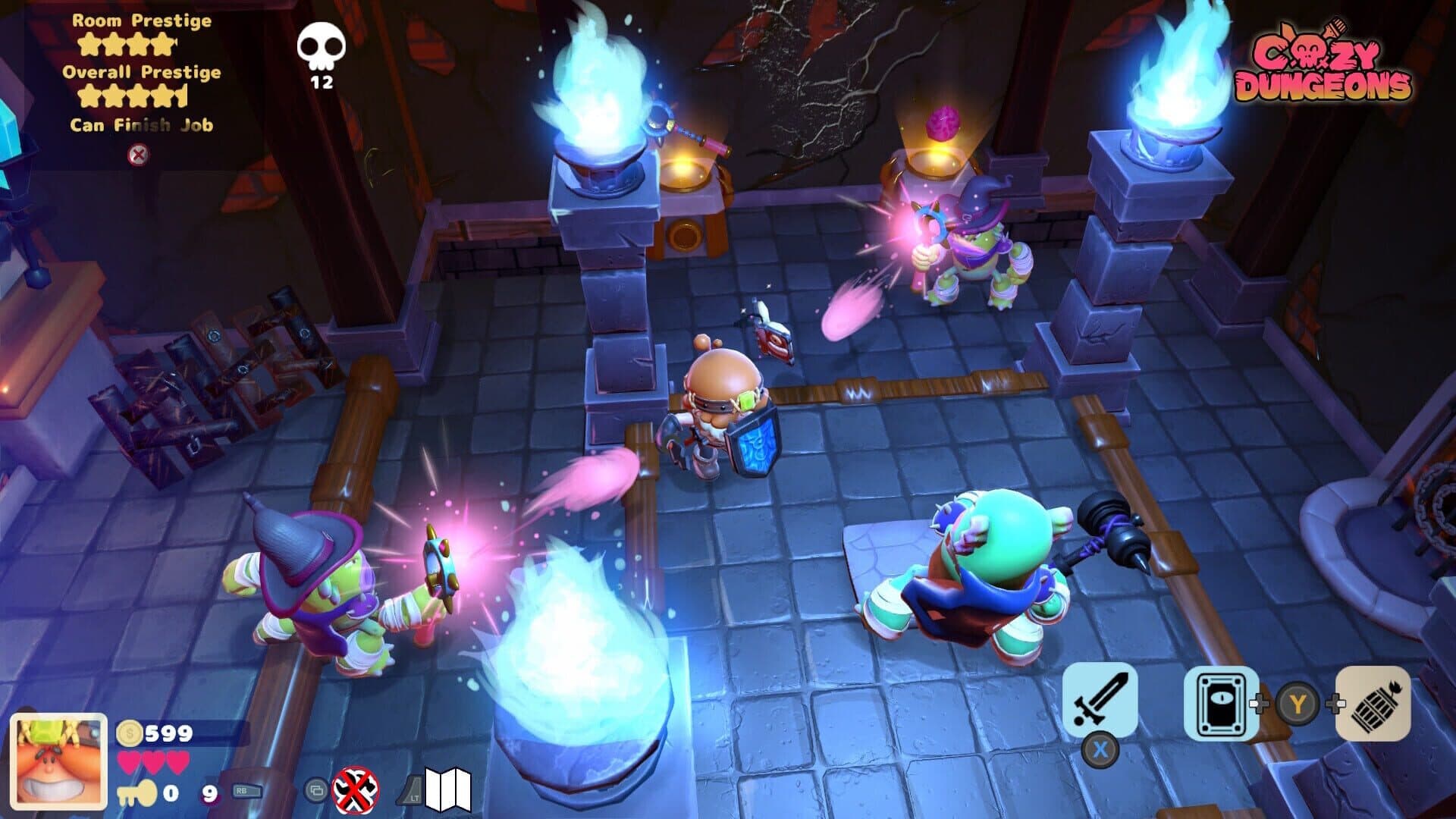 اسکرین‌شات Cozy Dungeons - 1