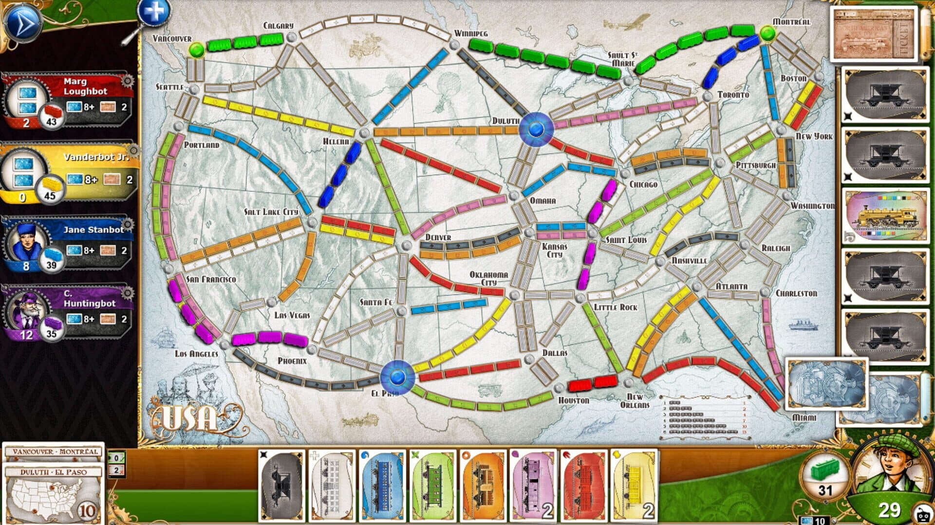 Ticket to Ride: Classic Edition screenshot 2