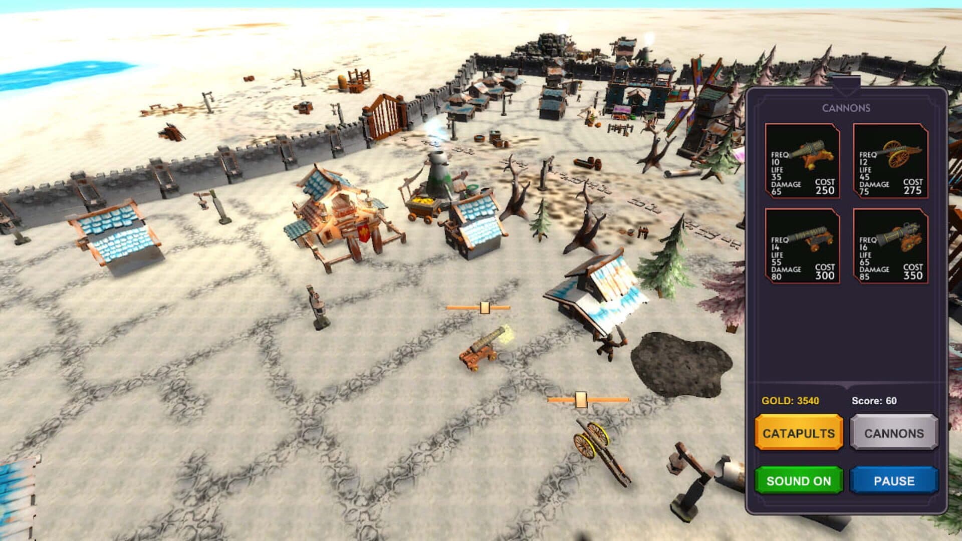 اسکرین‌شات Medieval Tower Defense - 1