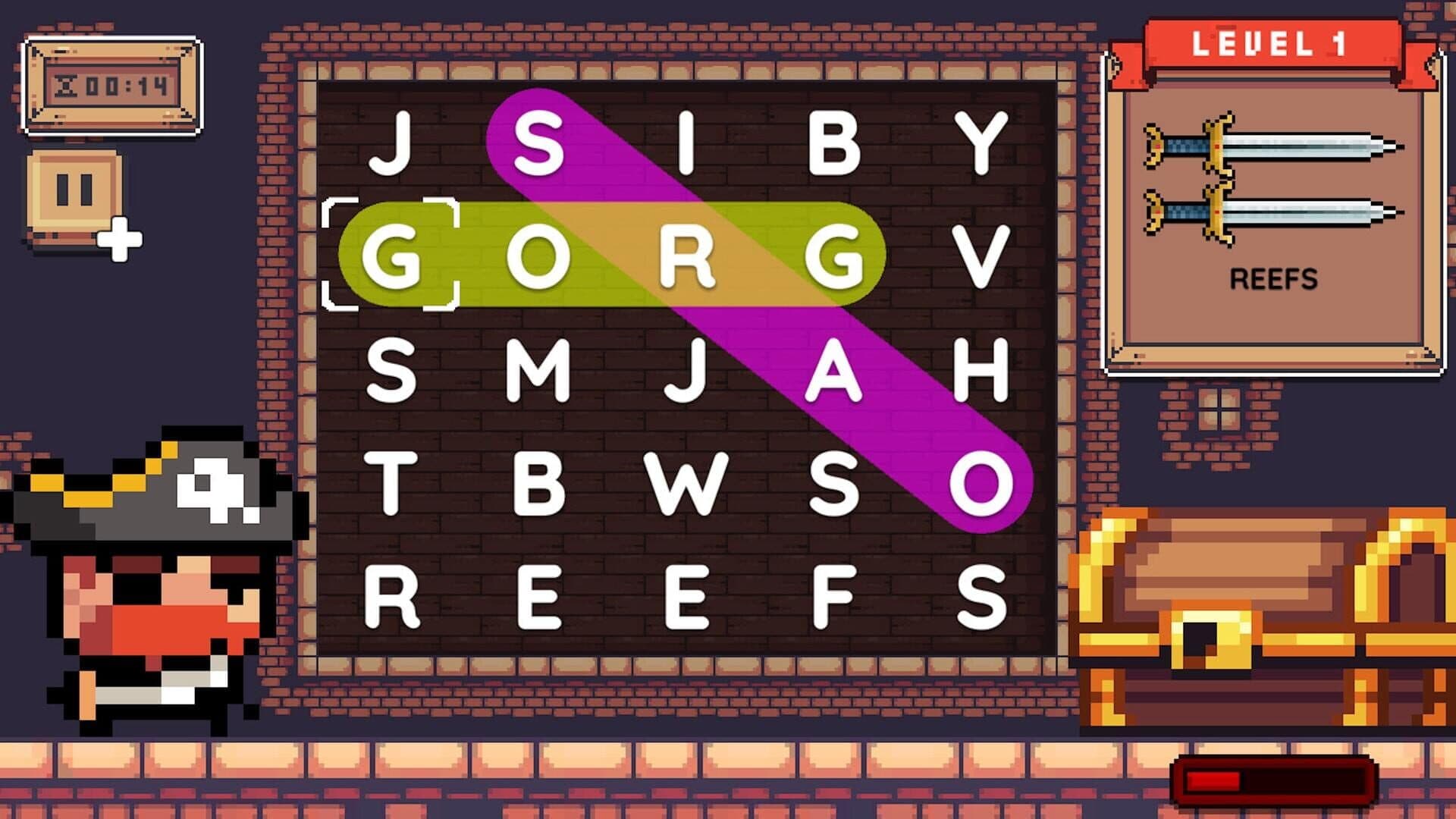 اسکرین‌شات Word Quest Pirates - 2