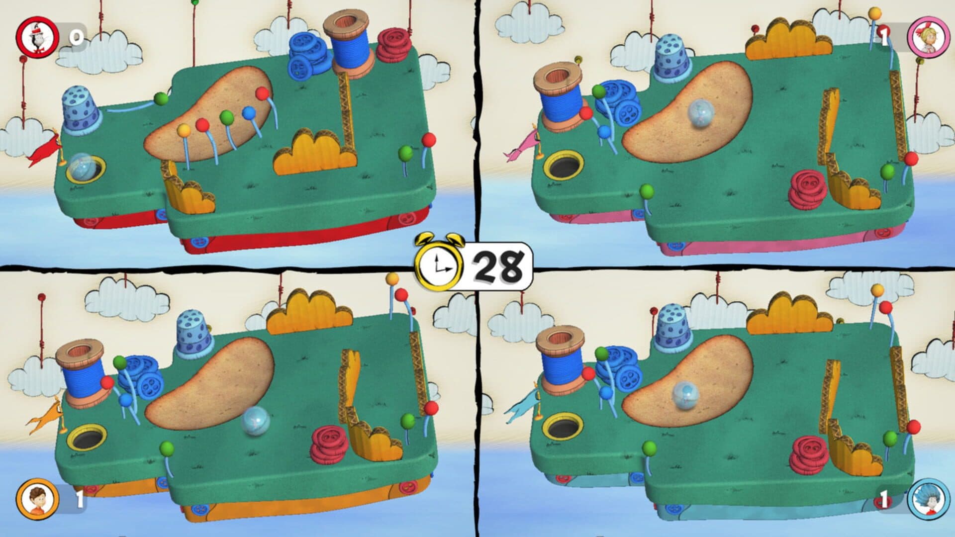 اسکرین‌شات The Cat in the Hat: Rainy Day Mayhem - 5