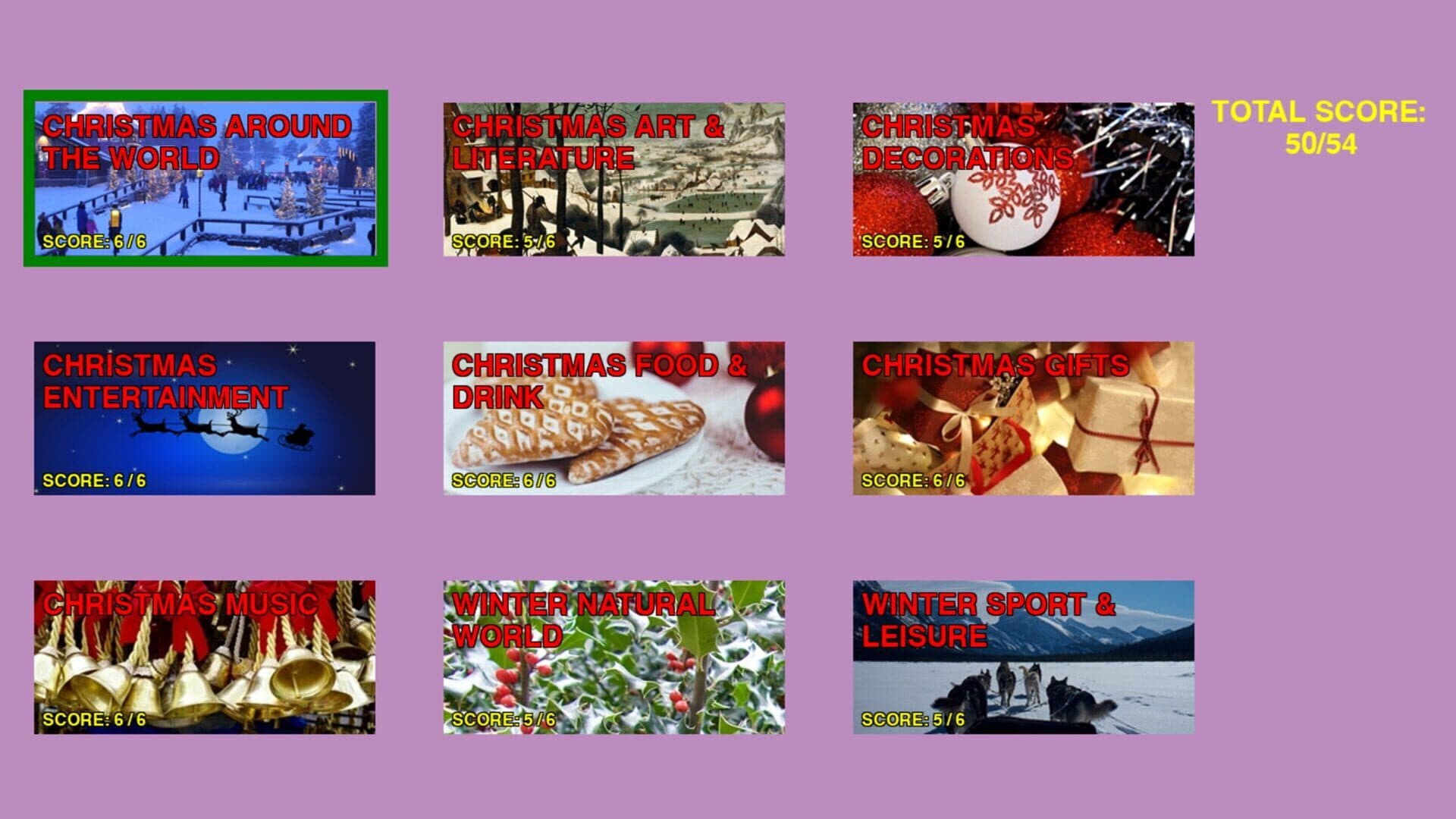 اسکرین‌شات Odd One Out Christmas - 3