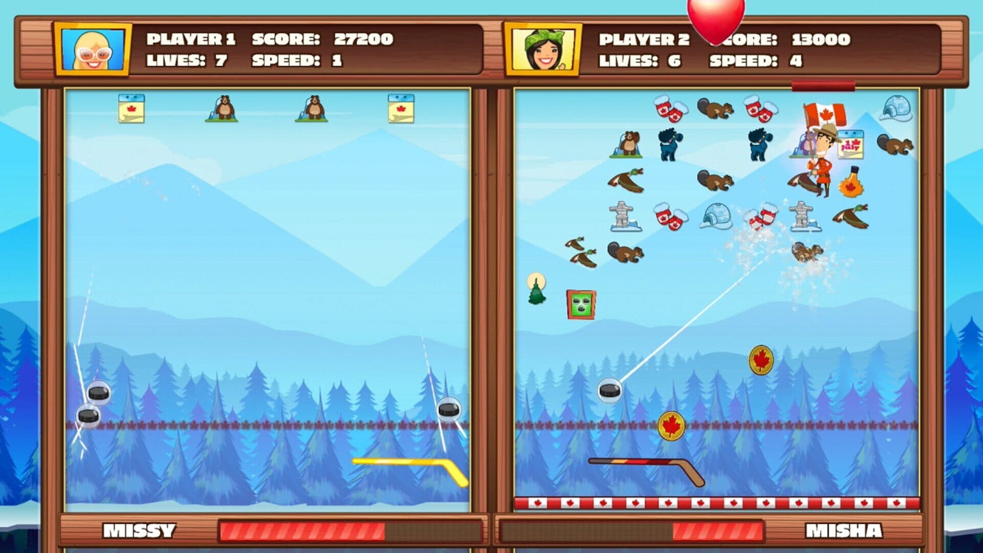 اسکرین‌شات Canada Break: Head to Head - 1