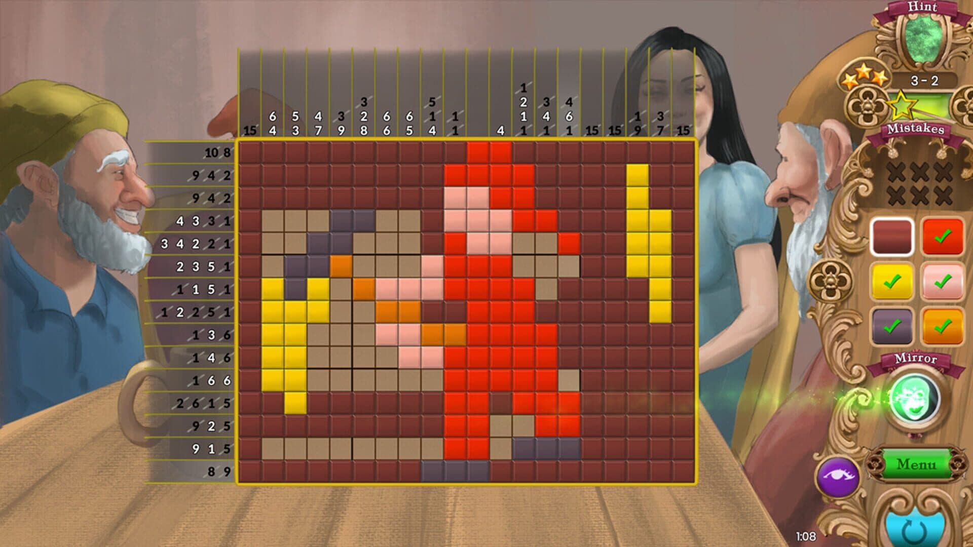 اسکرین‌شات Fables Mosaic: Snow White and the Seven Dwarfs - 5