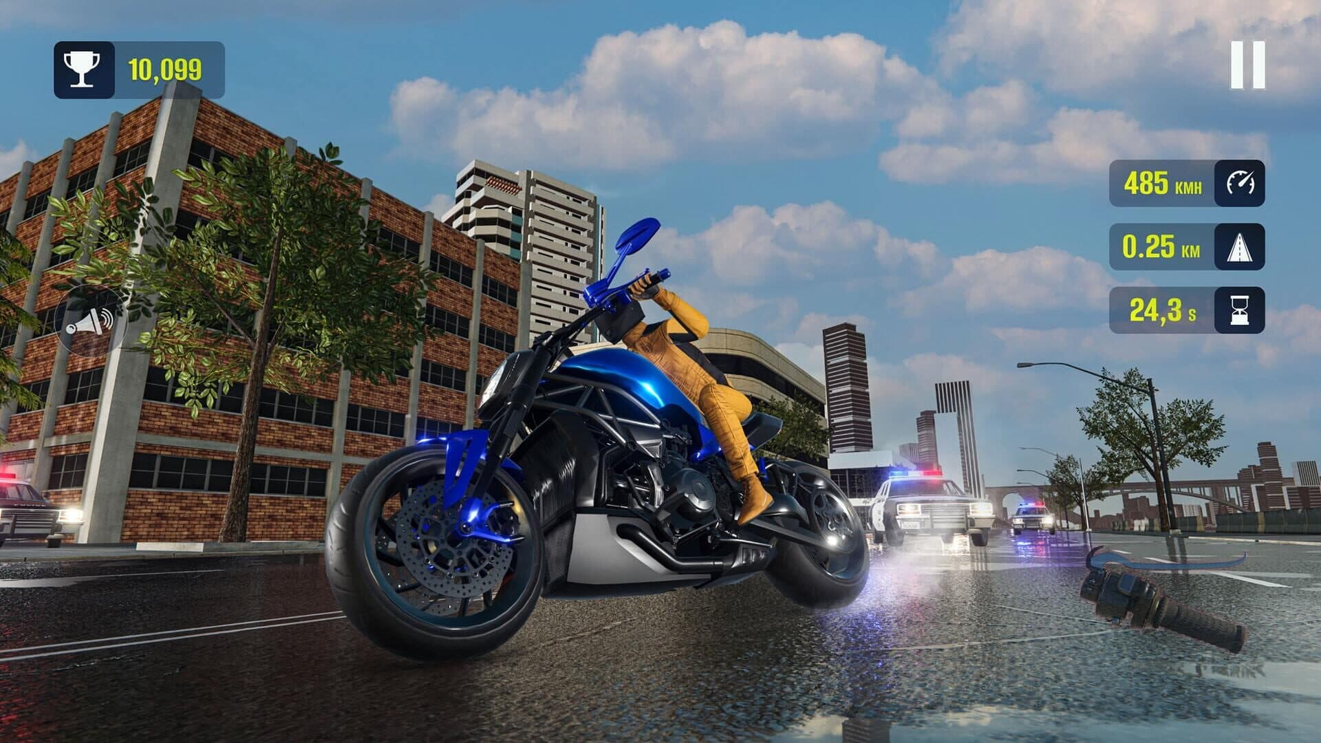 اسکرین‌شات Moto Highway: Racing Speed Rush - 1