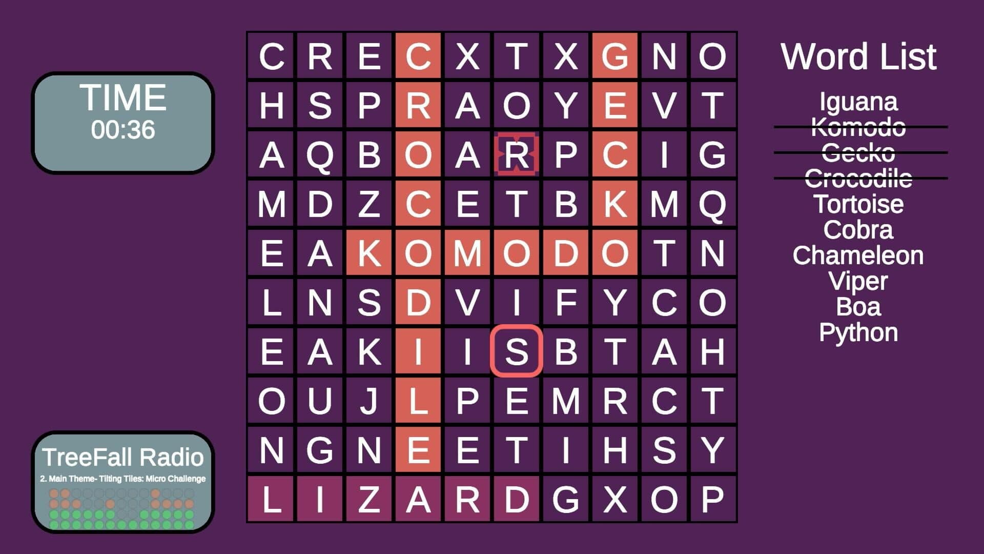 1-2-Whopping Word Search! screenshot 1
