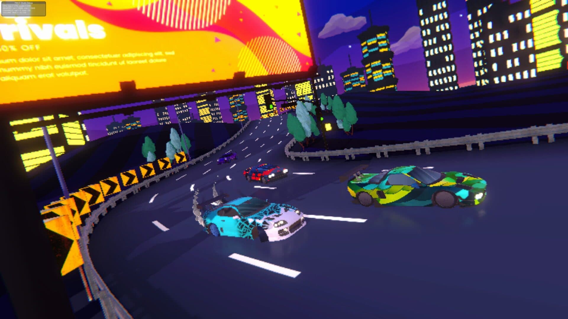اسکرین‌شات Pixel Retro Drift: Arcade Car Racing - 6