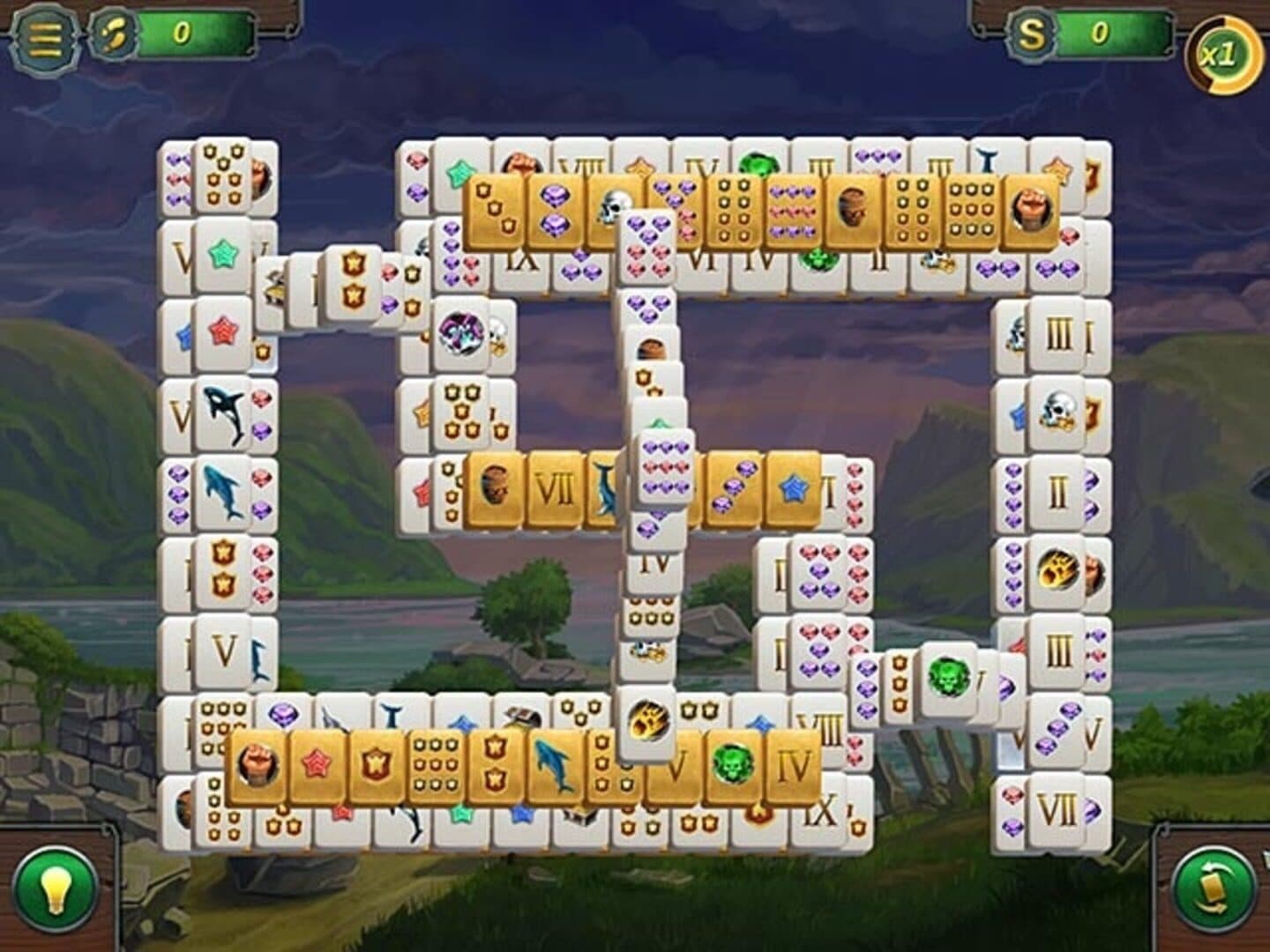 Mahjong Gold screenshot 1