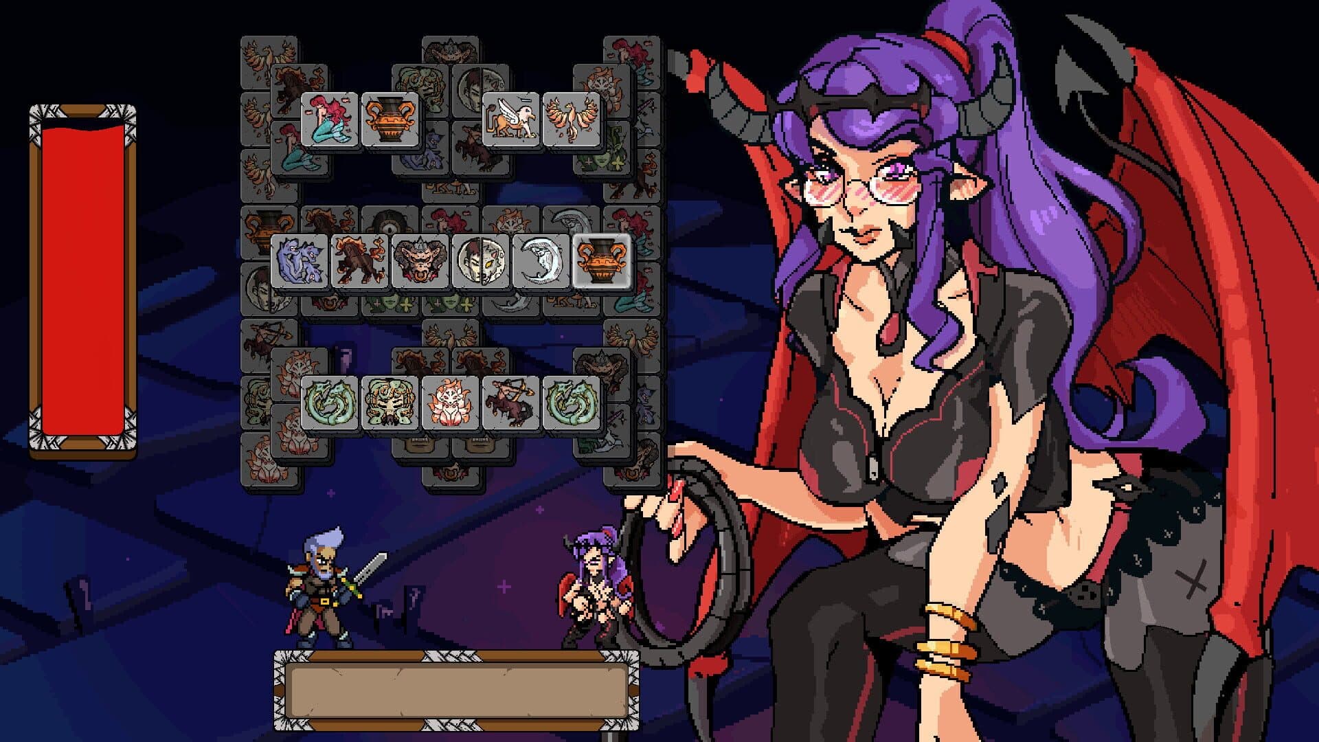 اسکرین‌شات Mythology Waifus Mahjong - 2