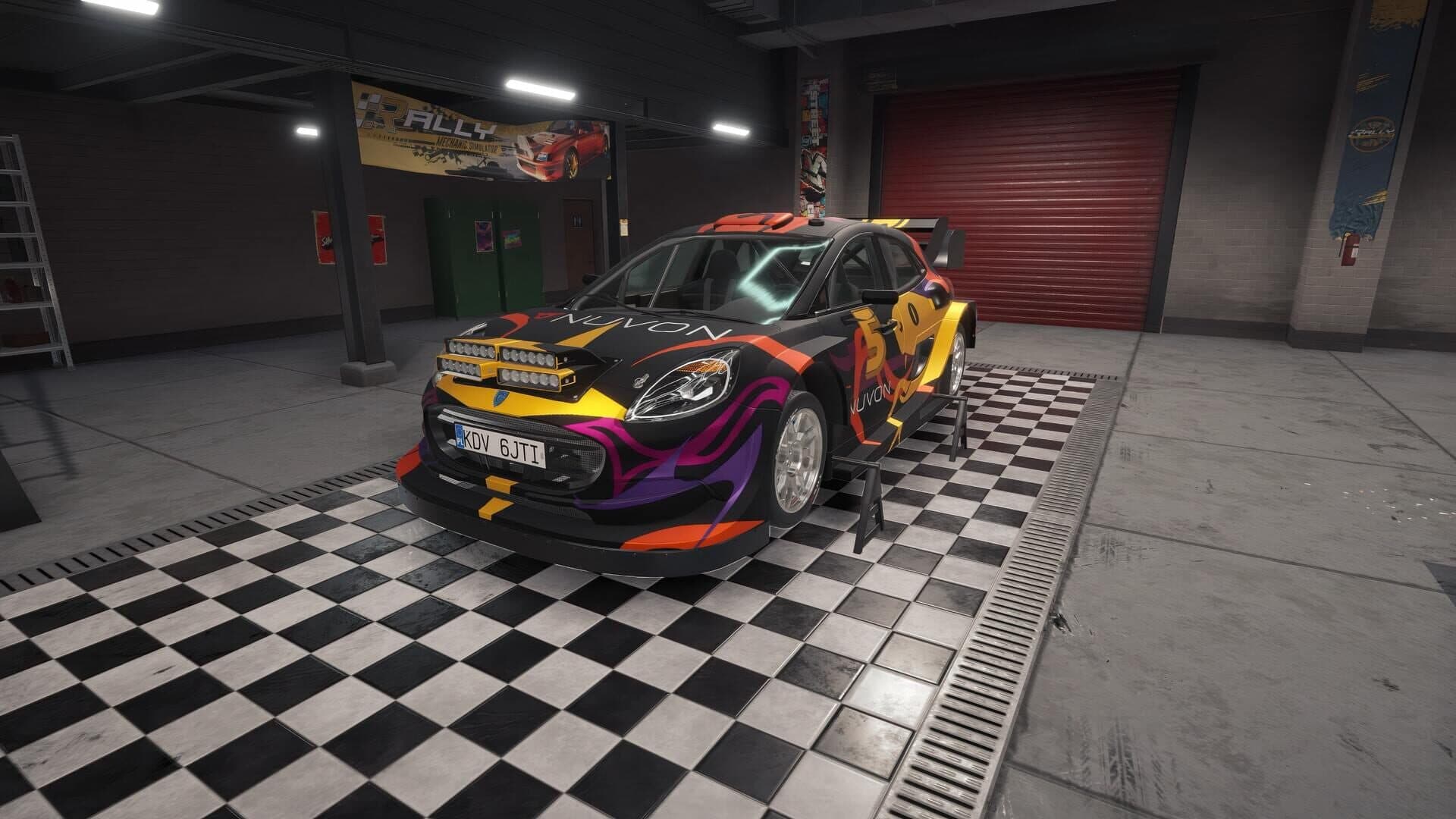 اسکرین‌شات Rally Car Mechanic Simulator - 9