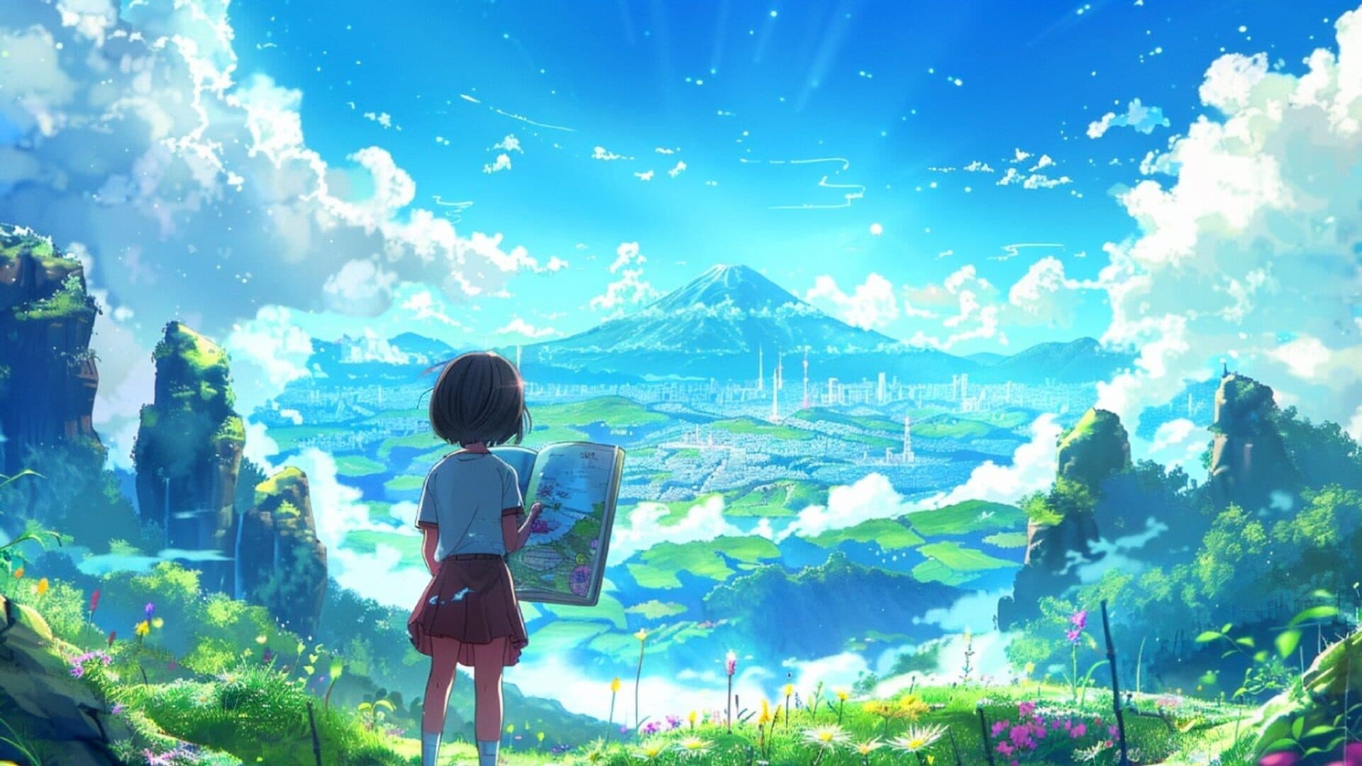 اسکرین‌شات Rainbow Ascend: Anime Girls Go Up - 1