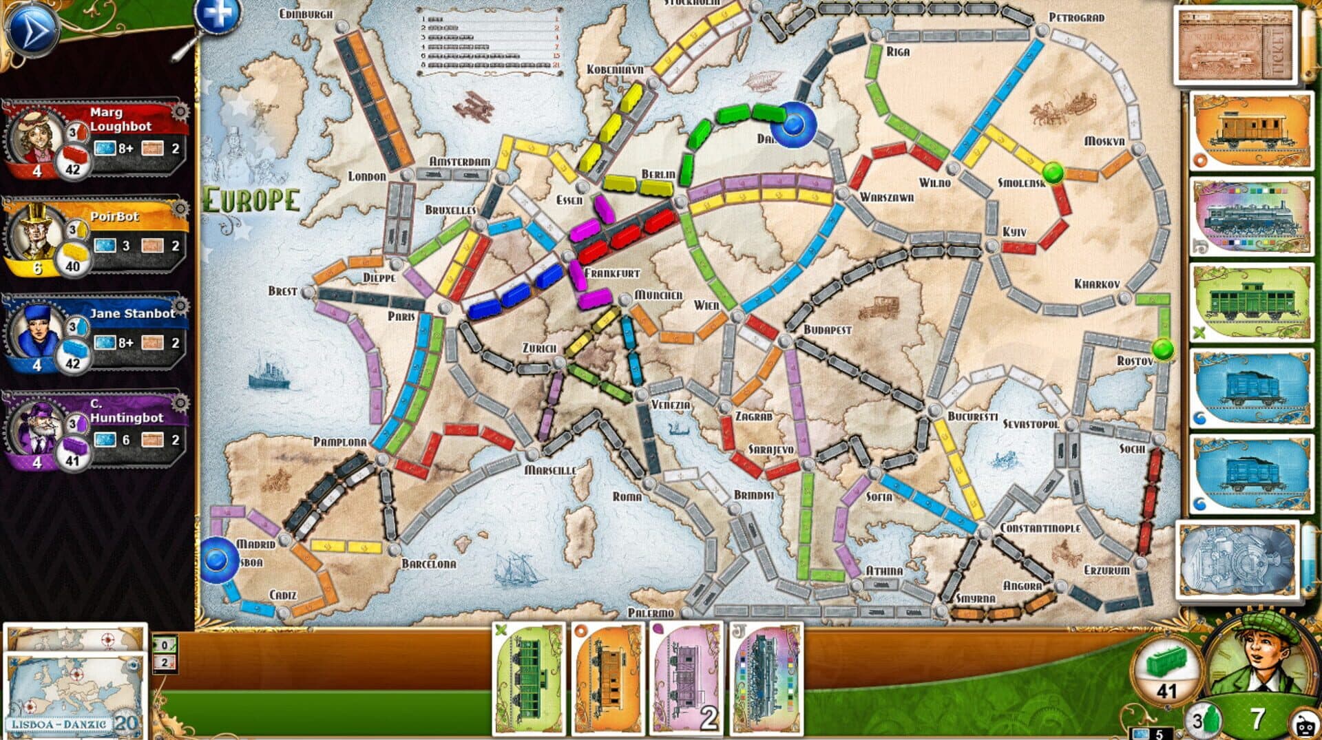 Ticket to Ride: Classic Edition screenshot 3