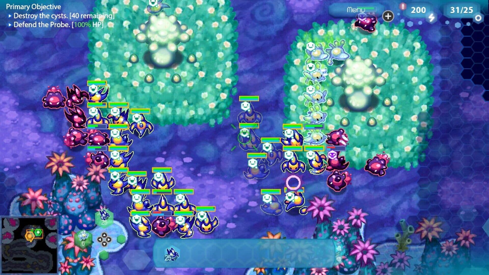 اسکرین‌شات Amoeba Battle: Microscopic RTS Action - 1