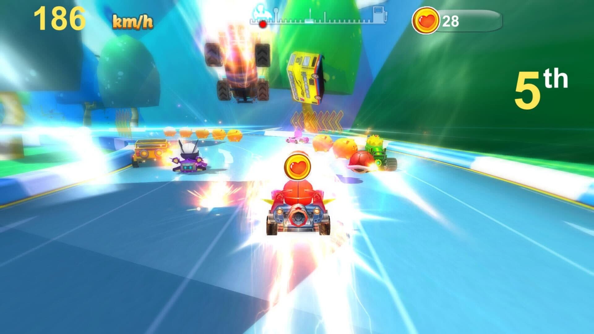 اسکرین‌شات Toons Kart - 3