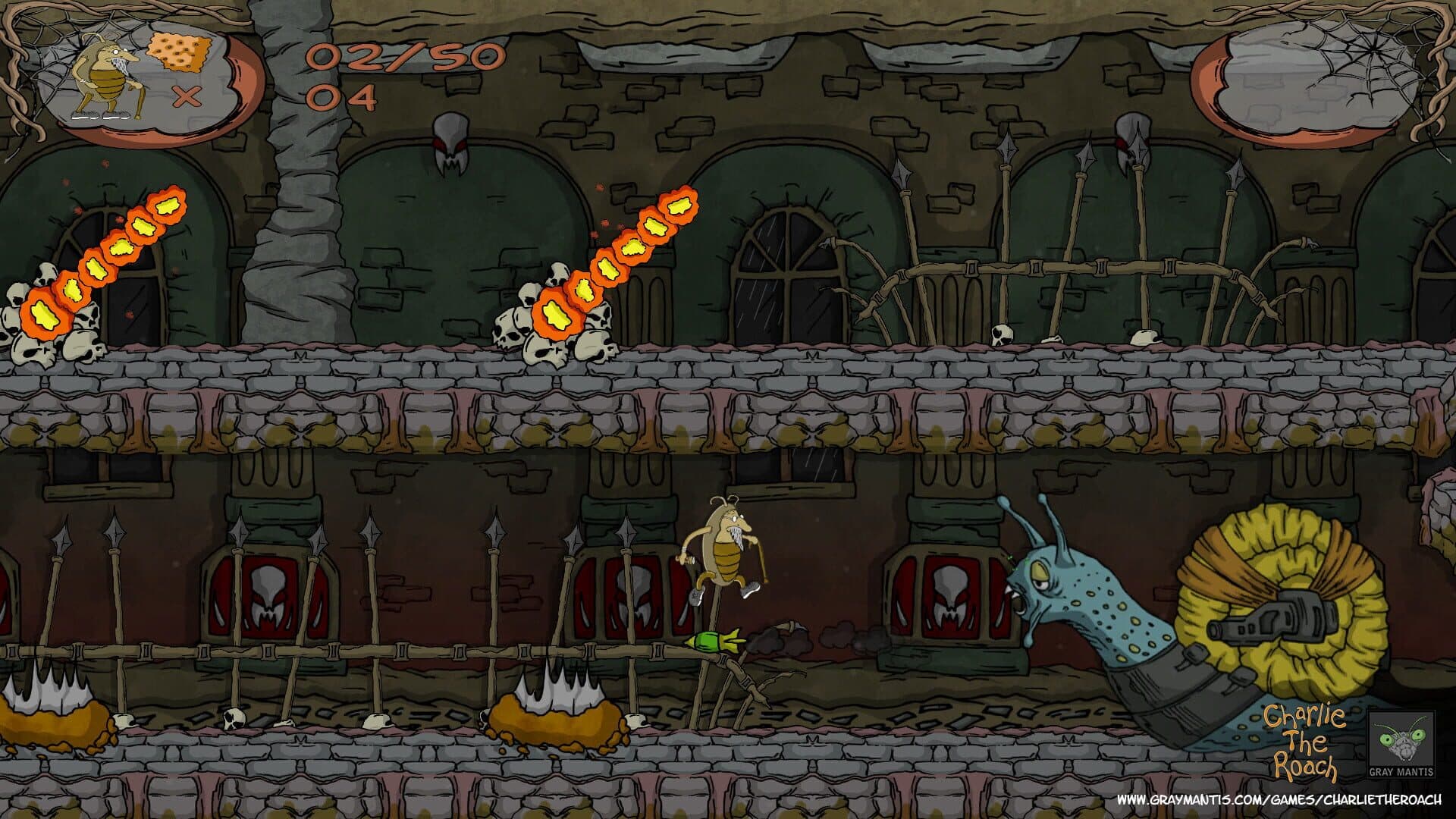 اسکرین‌شات Charlie the Roach - 3