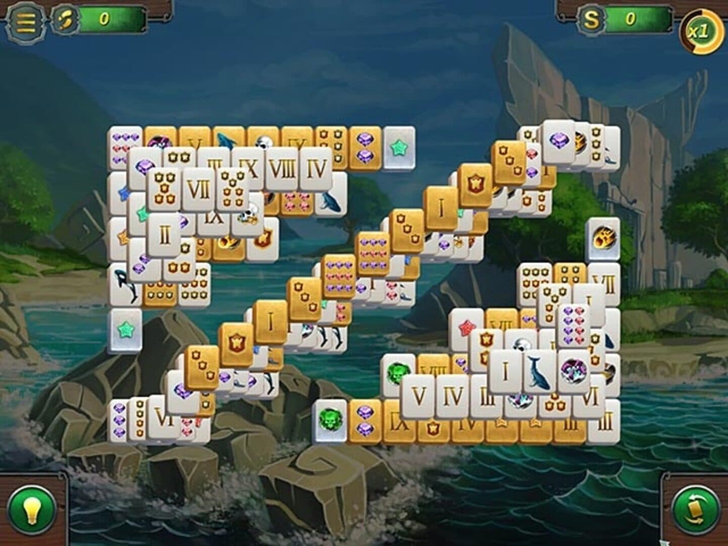 Mahjong Gold screenshot 2