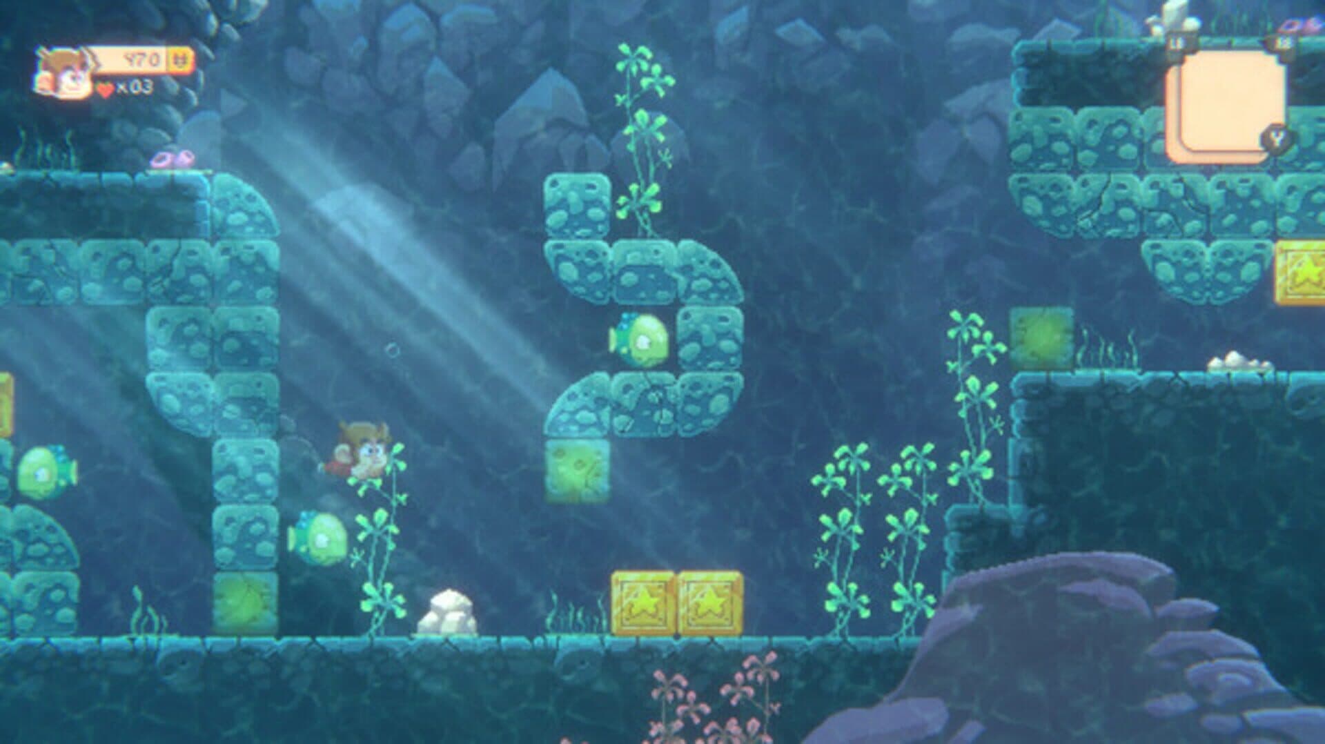 Alex Kidd in Miracle World DX screenshot 1