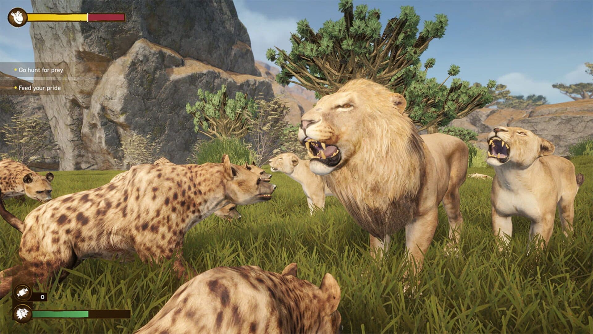 اسکرین‌شات Lion Simulator RPG: Animal Battle Survive - 1