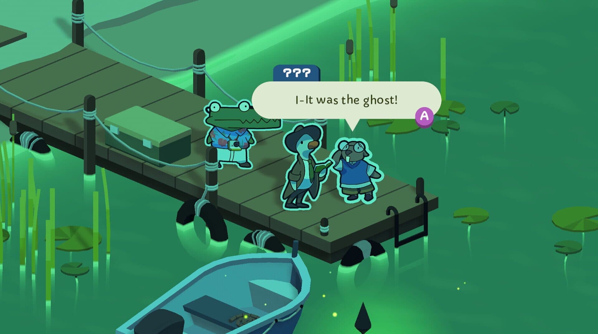 Duck Detective: The Ghost of Glamping screenshot 1