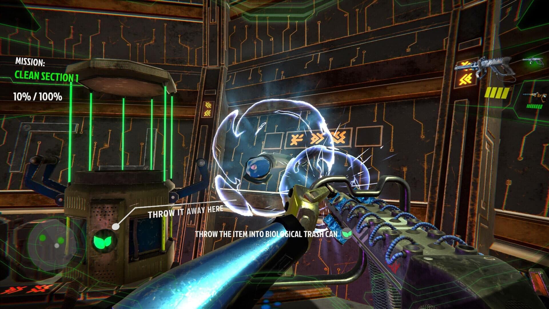 اسکرین‌شات Space CleanUp: Cosmic Robot Disinfector - 8