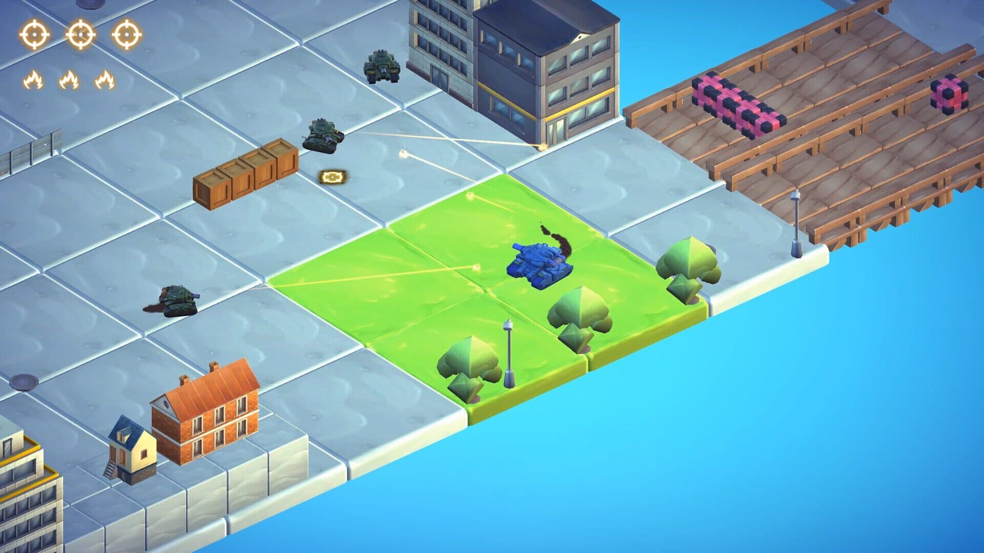 اسکرین‌شات Tanky Tanks 2 - 3