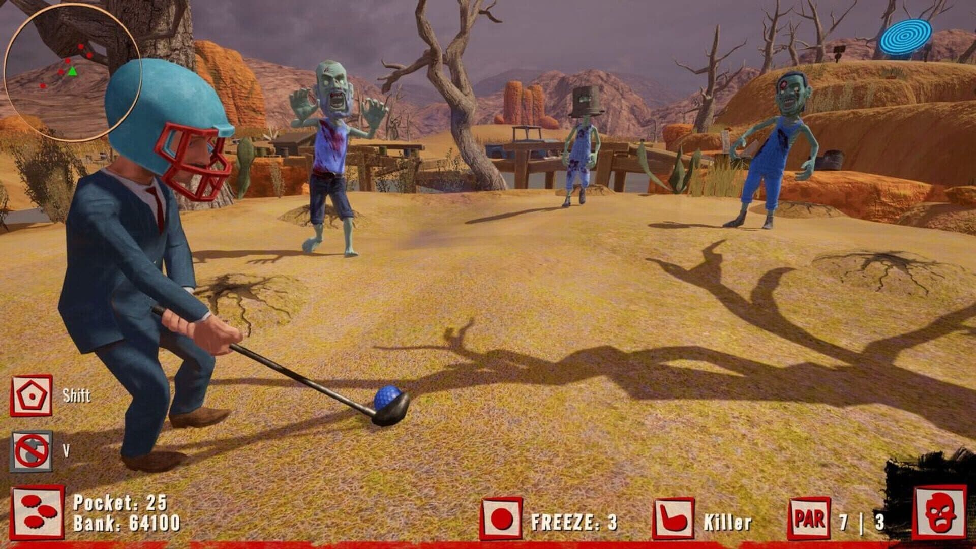 Golf vs. Zombies screenshot 1