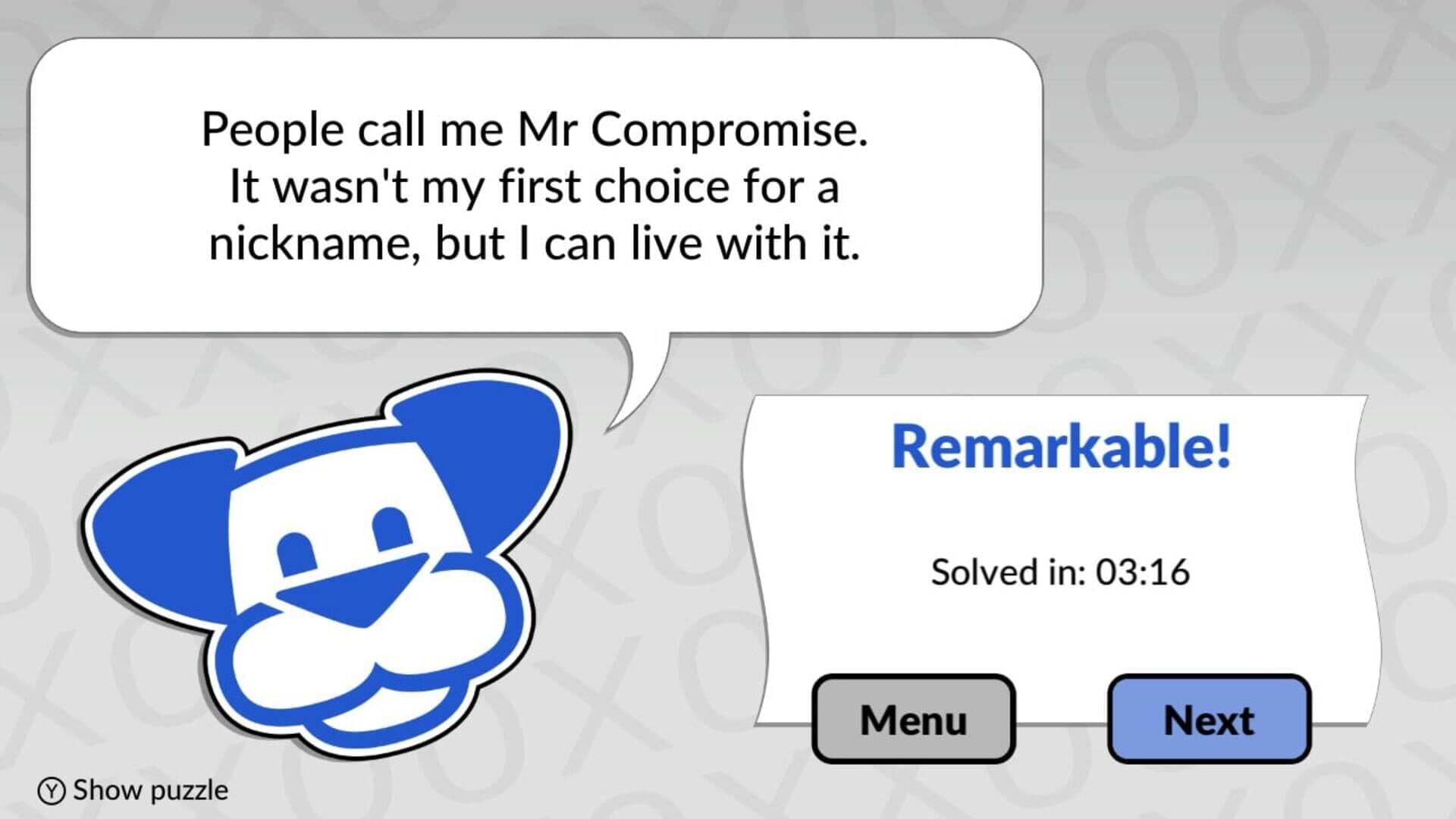Tic-Tac-Letters by POWGI screenshot 0