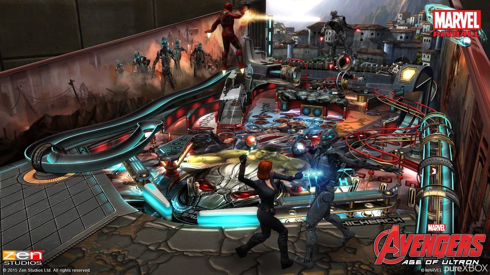 اسکرین‌شات Pinball FX2: Marvel's Avengers - Age of Ultron - 1