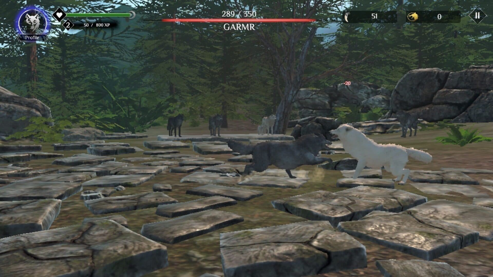 اسکرین‌شات Wolf Simulator - 2