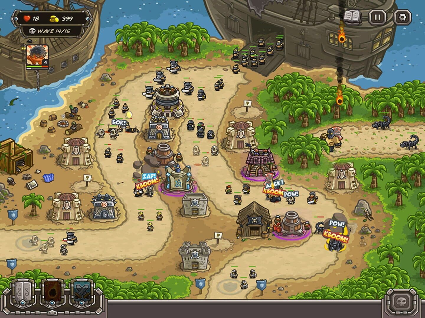 اسکرین‌شات Kingdom Rush Frontiers - 4
