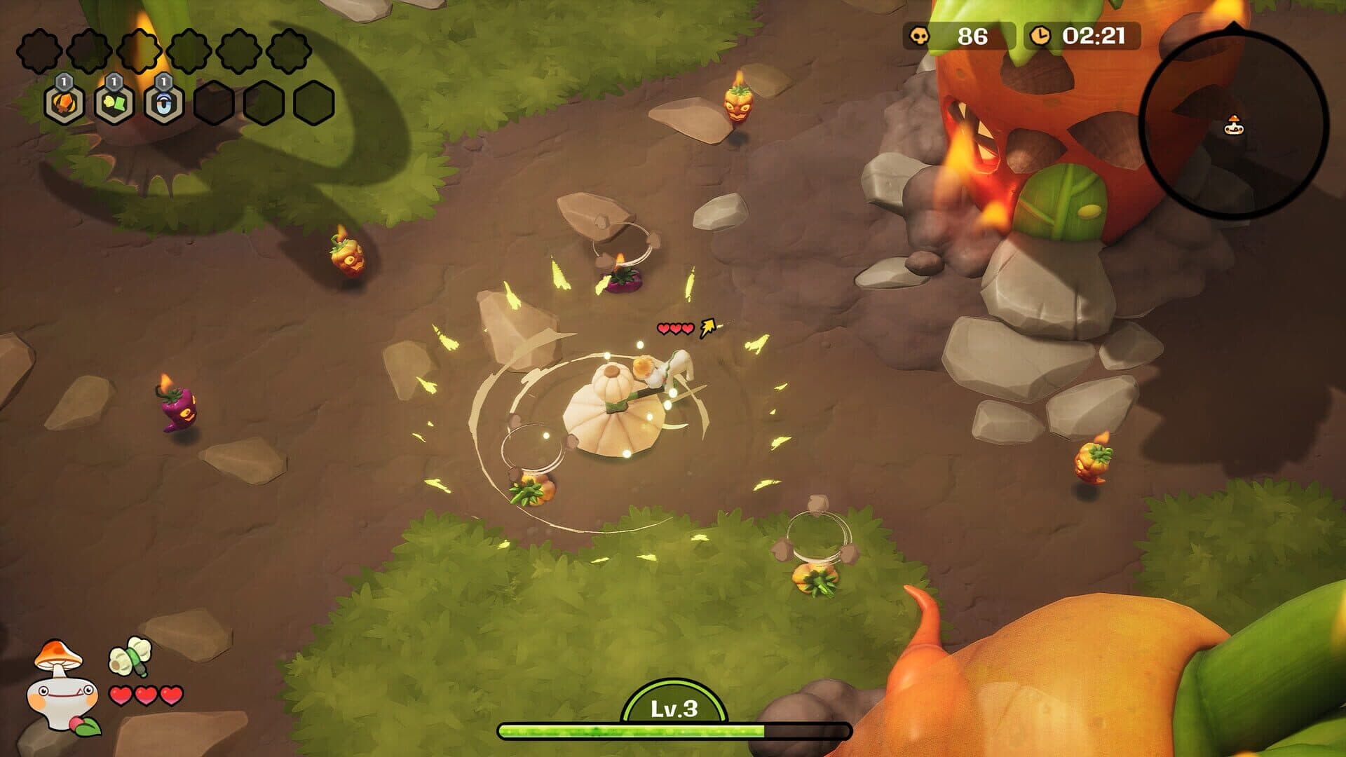Funguys Swarm screenshot 1
