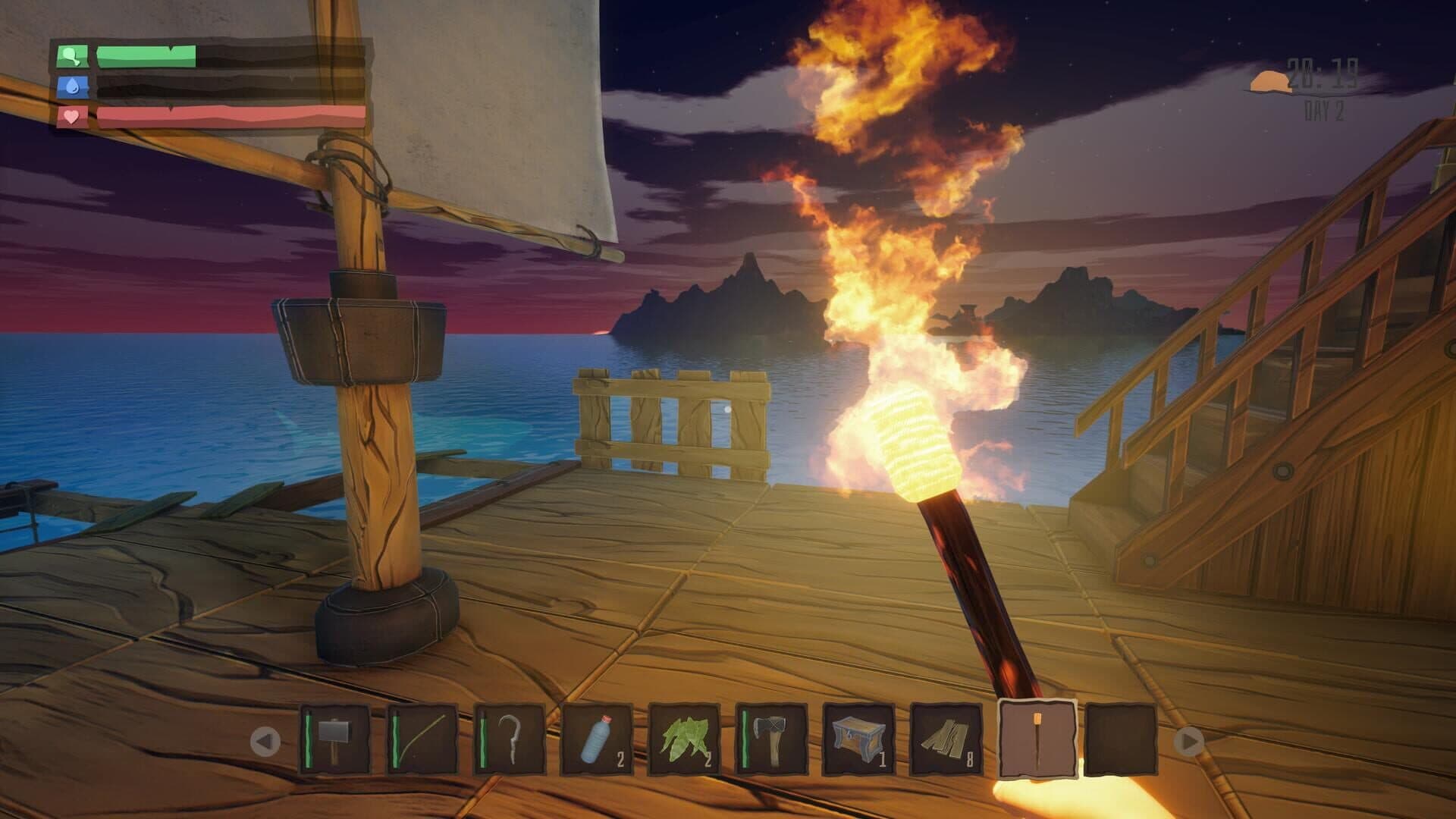 اسکرین‌شات Survival Raft Simulator: Lost at Sea - 1