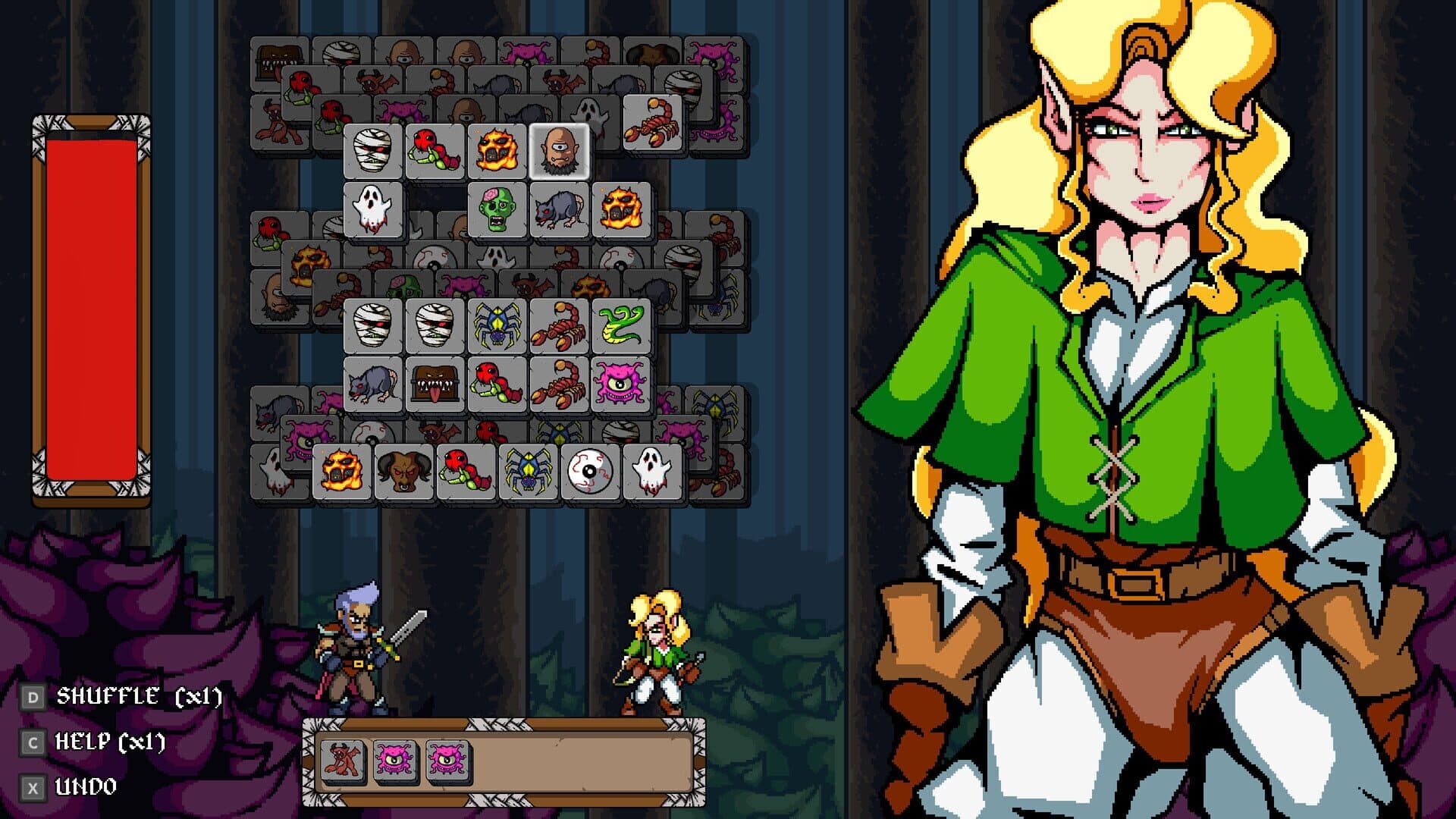 اسکرین‌شات Warriors Waifus Mahjong - 7