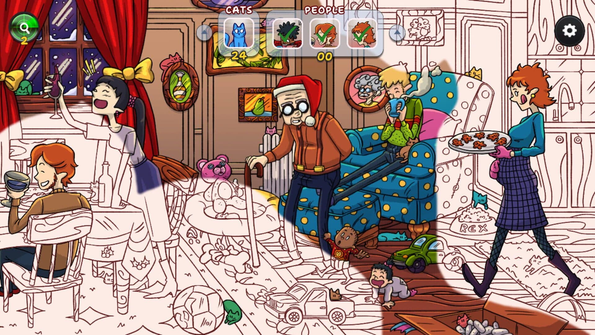 اسکرین‌شات Hidden Cats in Christmas - 5