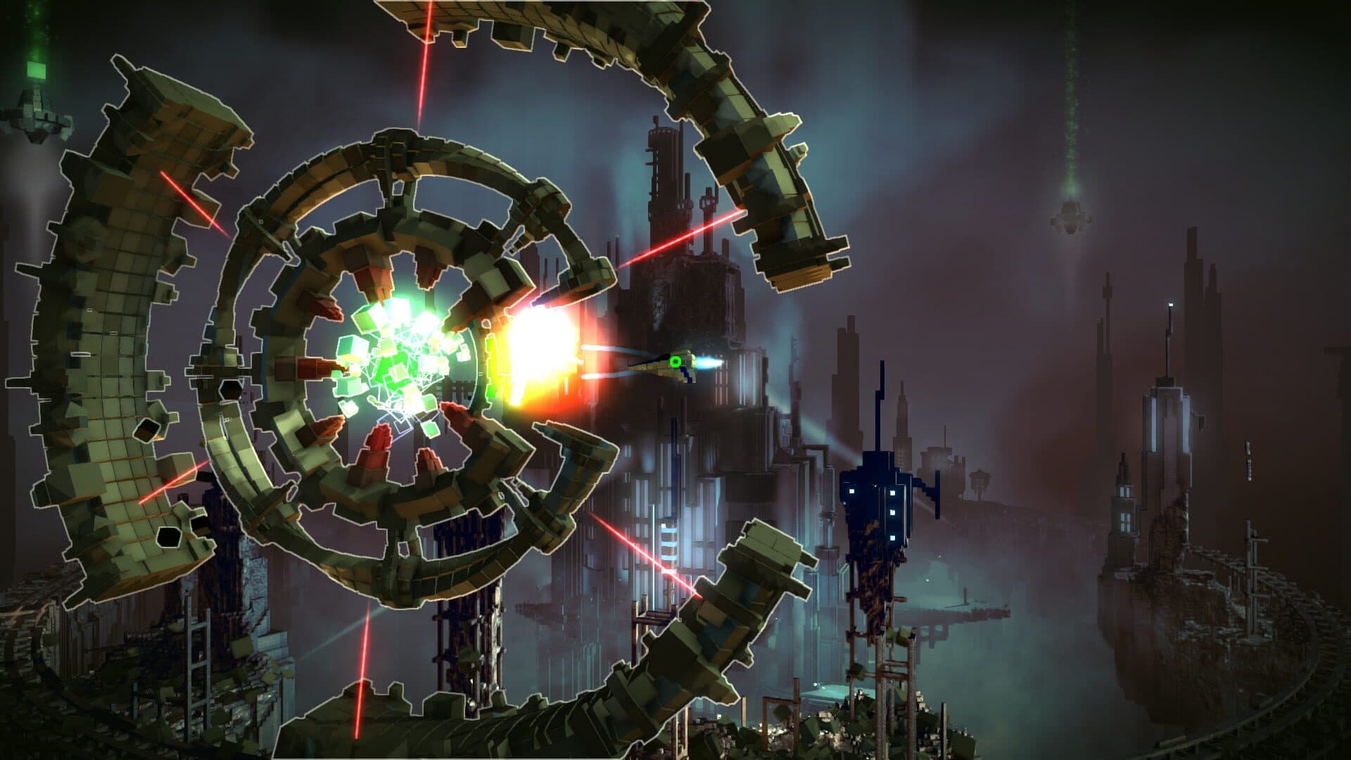 Resogun screenshot 0