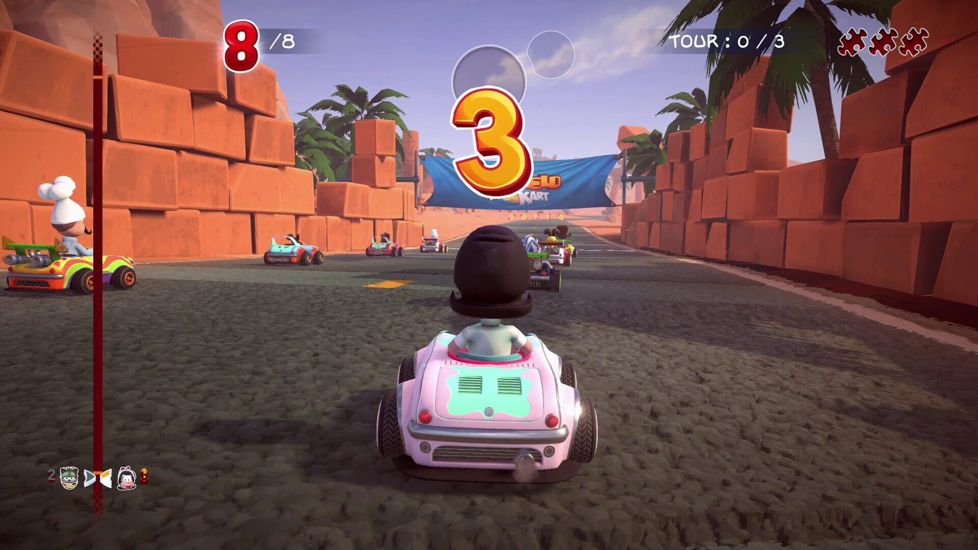 Garfield Kart: Furious Racing screenshot 2